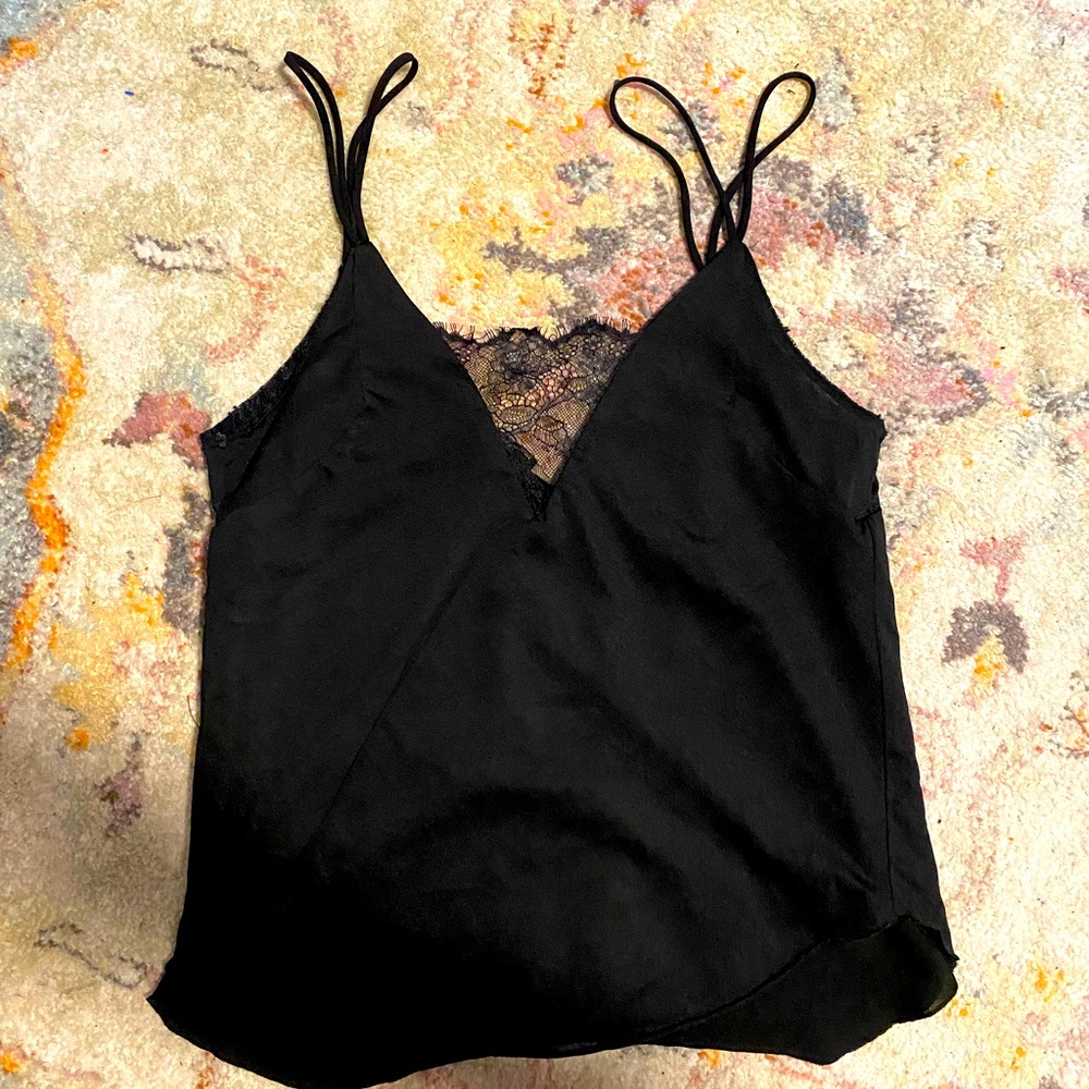 Zara Lace Trim Tanktop